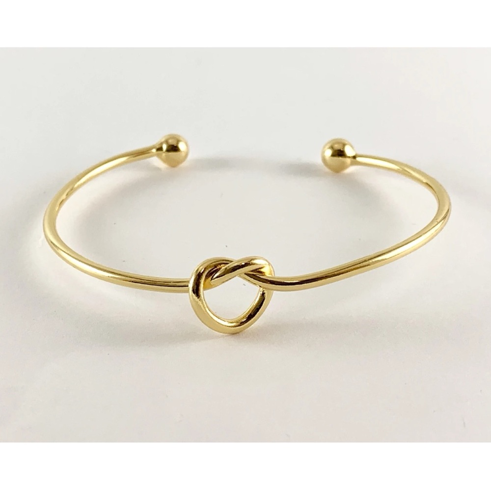 Gold Knot Bangle